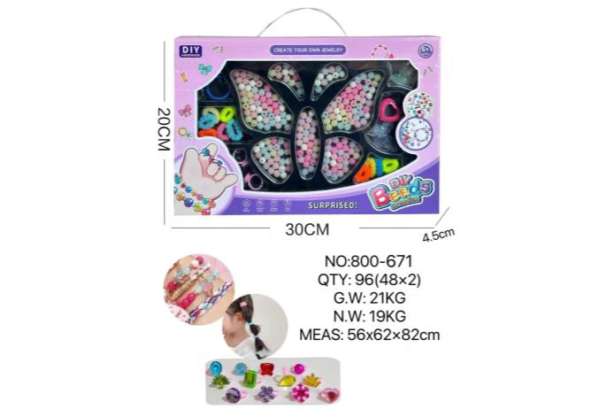 DIY Playing House Girl Toys Beaded Cartoon Hand Diamond