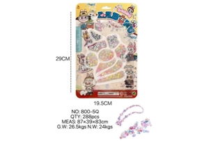 DIY pretend play girl toy bead Lumpy