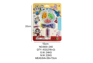 Labubu DIY Beaded Three-Segment Lollipop