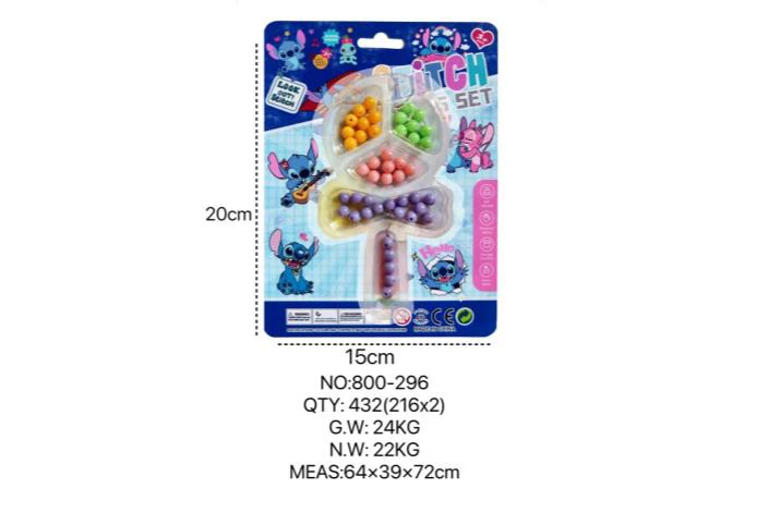 Stitch DIY Beaded Three-Section Lollipop