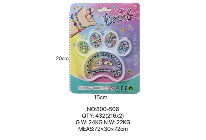 DIY Beaded Cartoon Hand