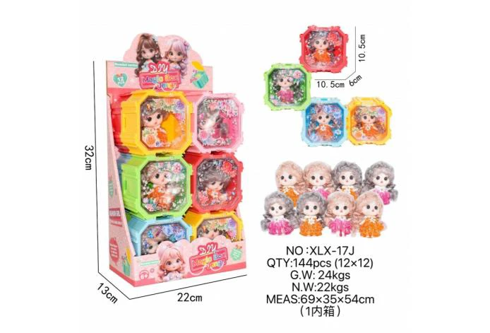 Playhouse Girl Toy Assembly Box Barbie (Price per piece for 12PCS)