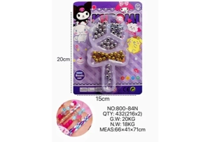 DIY Beaded Kuromi Three-Section Lollipop