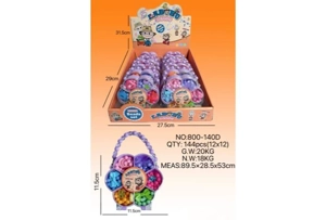 Beaded pull cloth plum blossom (price per piece for 12PCS)