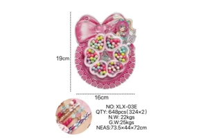 DIY play house girl toy beads