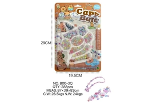 DIY pretend play girl toy beads Capybara