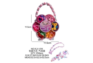 DIY playhouse girl toy beaded jewelry plum blossom