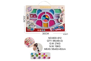 DIY Playing House Girl Toys Beaded Cartoon Hand Butterfly