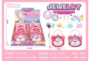 DIY Playing House Girl Toys Beaded Cartoon Capybara Square