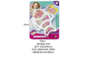 DIY Pretend Play Girl Toys Beads for European and American Children
