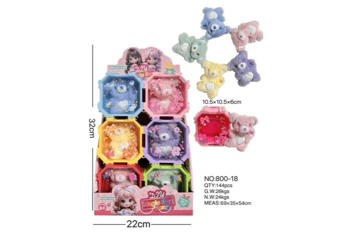 Cute Bear without Handle (Price per piece for 12PCS)