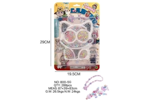 DIY pretend play girl toy bead Lumpy