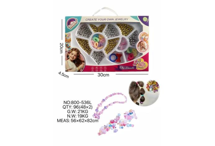 DIY Beaded Girl Heart