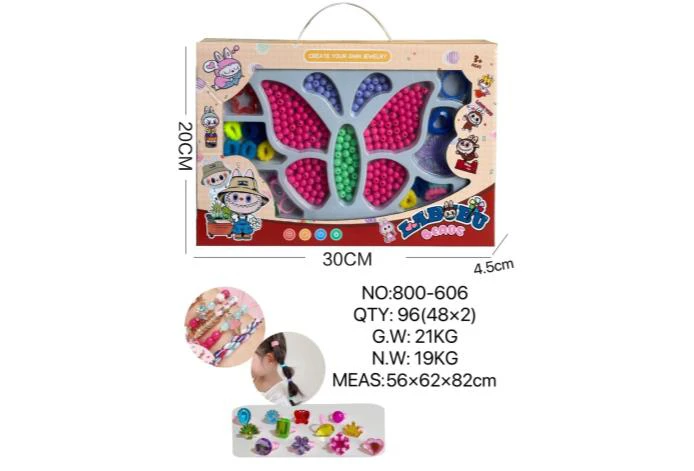 DIY Playing House Girl Toys Beaded Cartoon Hand Diamond