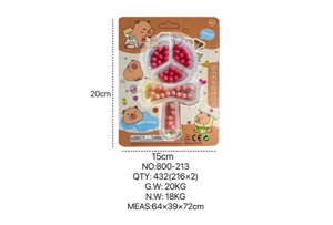 Capybara DIY Beaded Three-Segment Lollipop