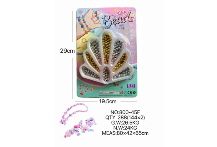 DIY Beaded Cartoon Hand Peacock Tail