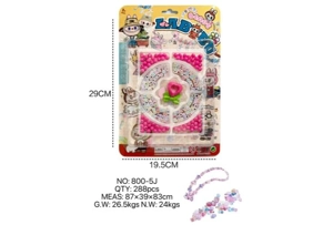 DIY pretend play girl toy bead Lumpy