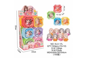 Playhouse Girl Toy Assembly Box Barbie (Price per piece for 12PCS)