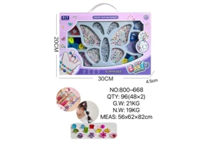 DIY Playing House Girl Toys Beaded Cartoon Capybara Square