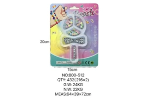 DIY Pretend Play Girl Toys Beaded Cartoon Hand