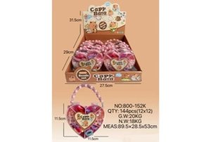 DIY Playhouse Girl Toy Beads Capybara Heart (12PCS Price Per Piece)