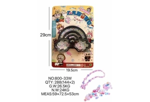 DIY play house girl toy beading rab cloth cloud