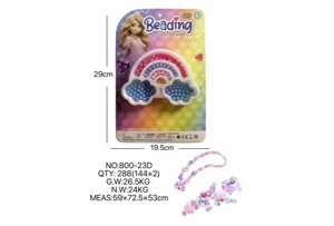 DIY playhouse girl toy beaded little girl cloud