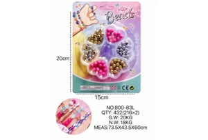 DIY Beaded Cartoon Hand Plum Blossom