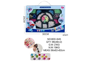 DIY Playing House Girl Toys Beaded Cartoon Hand Butterfly
