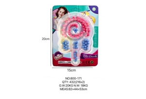 DIY Bead Heart Lollipop