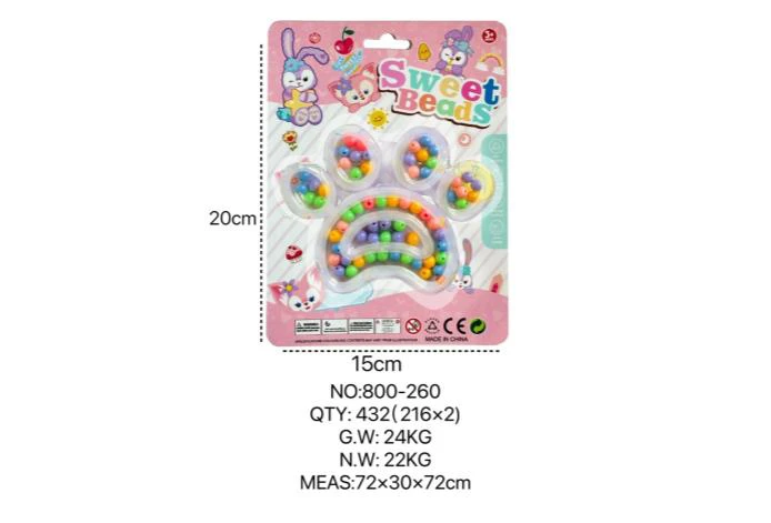 StellaLou DIY Beaded Bear Claw