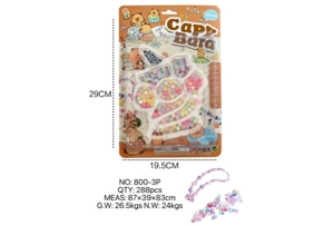 DIY pretend play girl toy beads Capybara