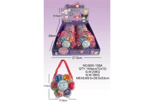 DIY pretend play girl toy beaded Kuromi plum blossom (price per piece for 12PCS)