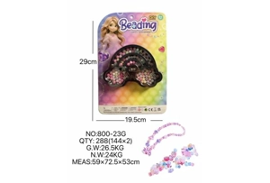 DIY playhouse girl toy beaded little girl cloud