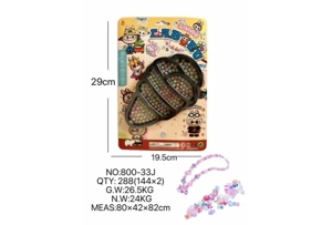 DIY play house girl toy beaded rab big ice cream