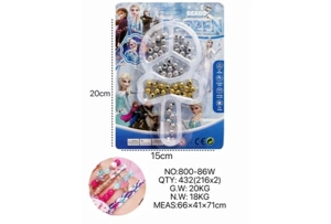 DIY Beaded Frozen Three-Segment Lollipop