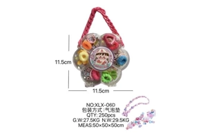 DIY playing house girl toy beads girl plum blossom