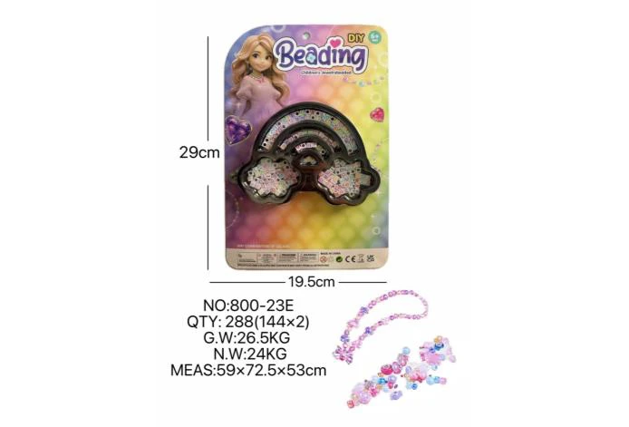 DIY playhouse girl toy beaded little girl cloud