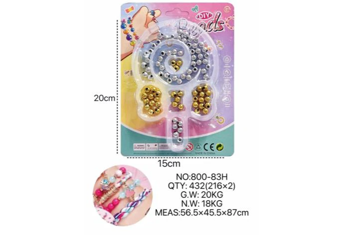 DIY Beaded Cartoon Hand Heart Lollipop