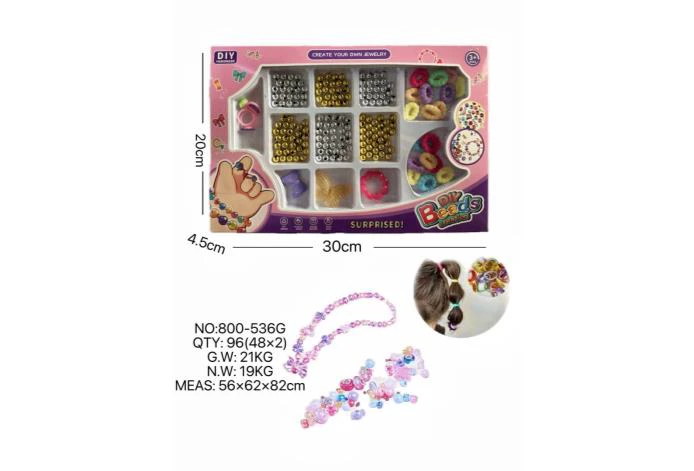 DIY Beaded Cartoon Hand Plaid