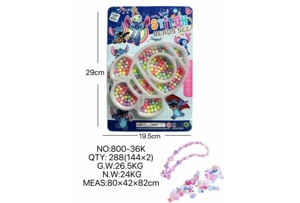 DIY playhouse girl toy bead Stitch rocket