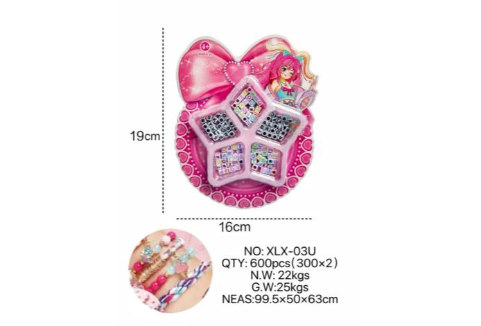 DIY playhouse girl toy beaded beads