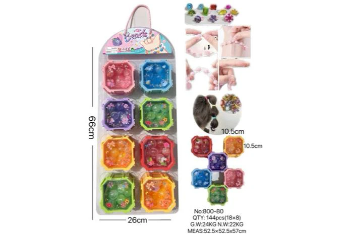 DIY Bead Multi-Function Insert Box without Handle Ears