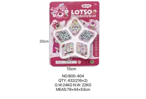 DIY Beaded Strawberry Bear