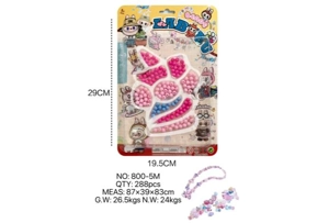 DIY pretend play girl toy bead Lumpy