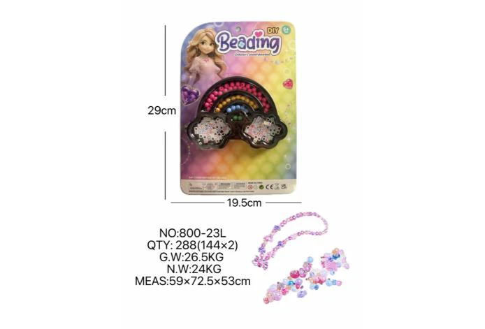 DIY playhouse girl toy beaded little girl cloud