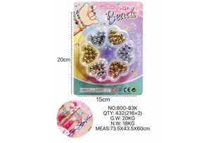 DIY Beaded Cartoon Hand Plum Blossom