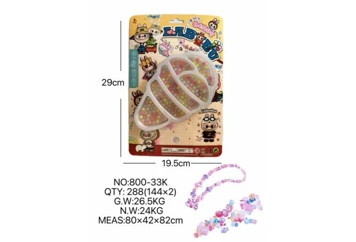 DIY play house girl toy beaded rab big ice cream