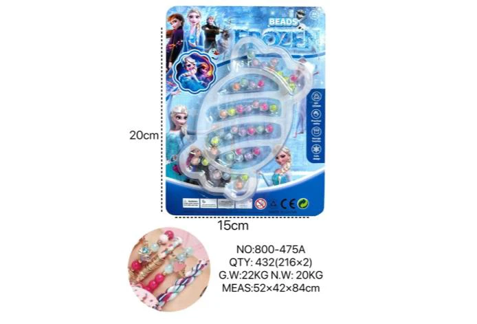 DIY Playing House Girl Toys Beaded Cartoon Capybara Heart