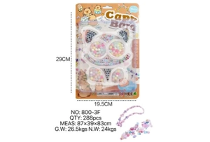 DIY pretend play girl toy beads Capybara